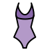 one-piece swimsuit transparent PNG icon