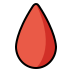 drop of blood transparent PNG icon