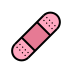 adhesive bandage transparent PNG icon