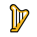 harp transparent PNG icon