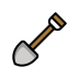 shovel transparent PNG icon