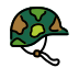 military helmet transparent PNG icon