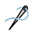 sewing needle transparent PNG icon
