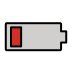 low battery transparent PNG