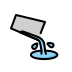 pouring liquid transparent PNG icon