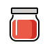 jar with red content transparent PNG icon