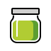 jar with green content transparent PNG icon