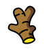 ginger root transparent PNG icon