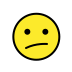face with diagonal mouth transparent PNG