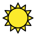 sun transparent PNG icon