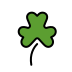 shamrock transparent PNG icon