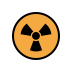 radioactive transparent PNG icon