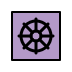 wheel of dharma transparent PNG icon