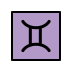 Gemini transparent PNG icon