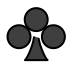 club suit transparent PNG icon