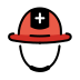 rescue worker’s helmet transparent PNG icon