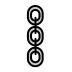 chains transparent PNG icon
