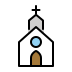 church transparent PNG icon