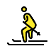 skier transparent PNG icon