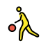 man bouncing ball transparent PNG icon