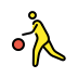 person bouncing ball transparent PNG icon