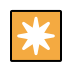 eight-pointed star transparent PNG icon