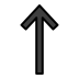 up arrow transparent PNG icon