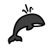 spouting-orca transparent PNG icon