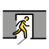 emergency exit door transparent PNG icon