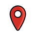location indicator red transparent PNG icon