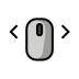 scroll horizontal transparent PNG icon