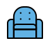 armchair transparent PNG icon