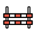 horse jumping hurdle transparent PNG icon