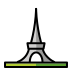 eiffel tower transparent PNG icon