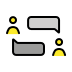 people dialogue transparent PNG icon