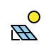 solar energy transparent PNG icon