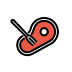 meat consumption transparent PNG icon