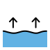 sea level rise transparent PNG icon