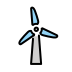 wind energy transparent PNG icon