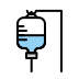 saline drip transparent PNG icon