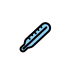 clinical thermometer transparent PNG icon