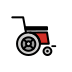 wheel chair transparent PNG icon